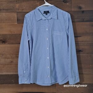 J. CREW Classic Fit Button Up Size 10